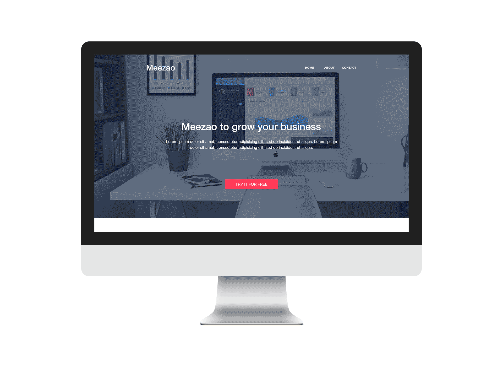 meezao-homepage redesign