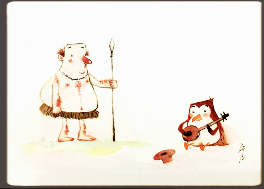 水彩初学者|其他绘画|插画|宁anne - 原创设计作