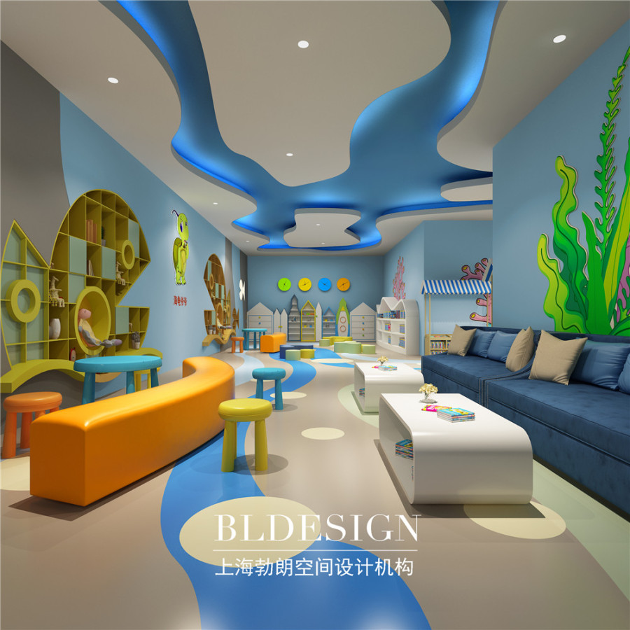 郑州专业大型亲子早教中心装修设计公司-维拉