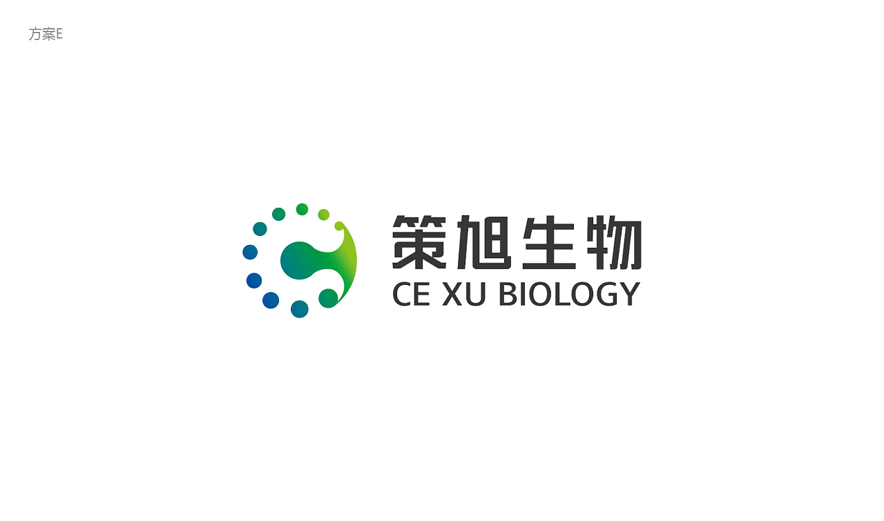 生物科技logo 标志提案