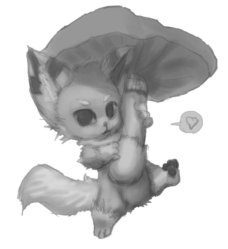 小宠物练习,厚涂绘画步骤|单幅漫画|动漫|木易十