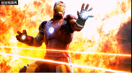 原图是一张宣传海报,用PS抠出来导入AE做成视