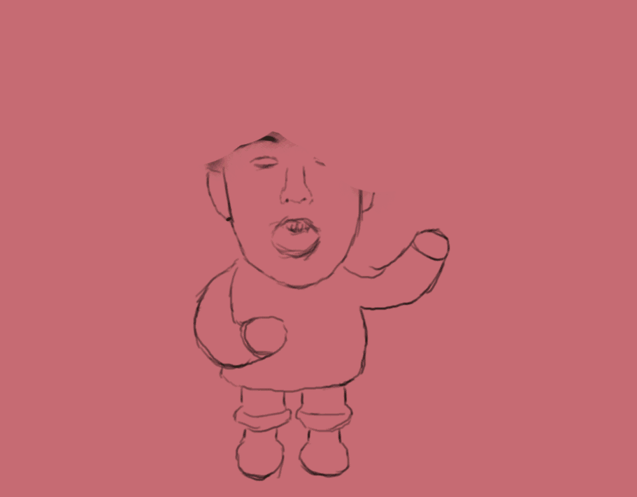 双十二手绘c4d合成组合风