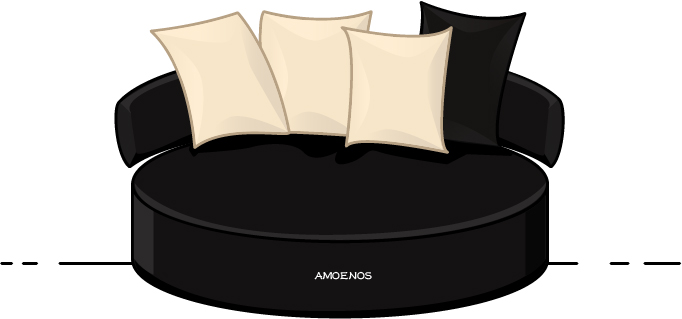 Sofa|其他绘画|插画|晴天与时光同在 - 原创设计