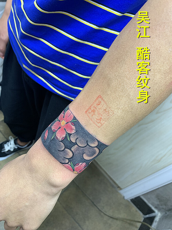 臂环纹身图案#吴江纹身店#松陵纹身店#酷客纹身|纯艺术|绘画|吴江酷客