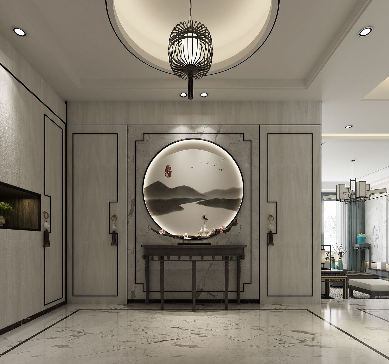 玖壹设计-禅意新中式私宅