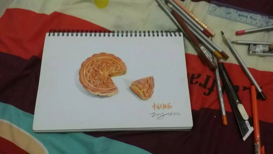 纸上3D画|彩铅|纯艺术|279791946com - 原创设