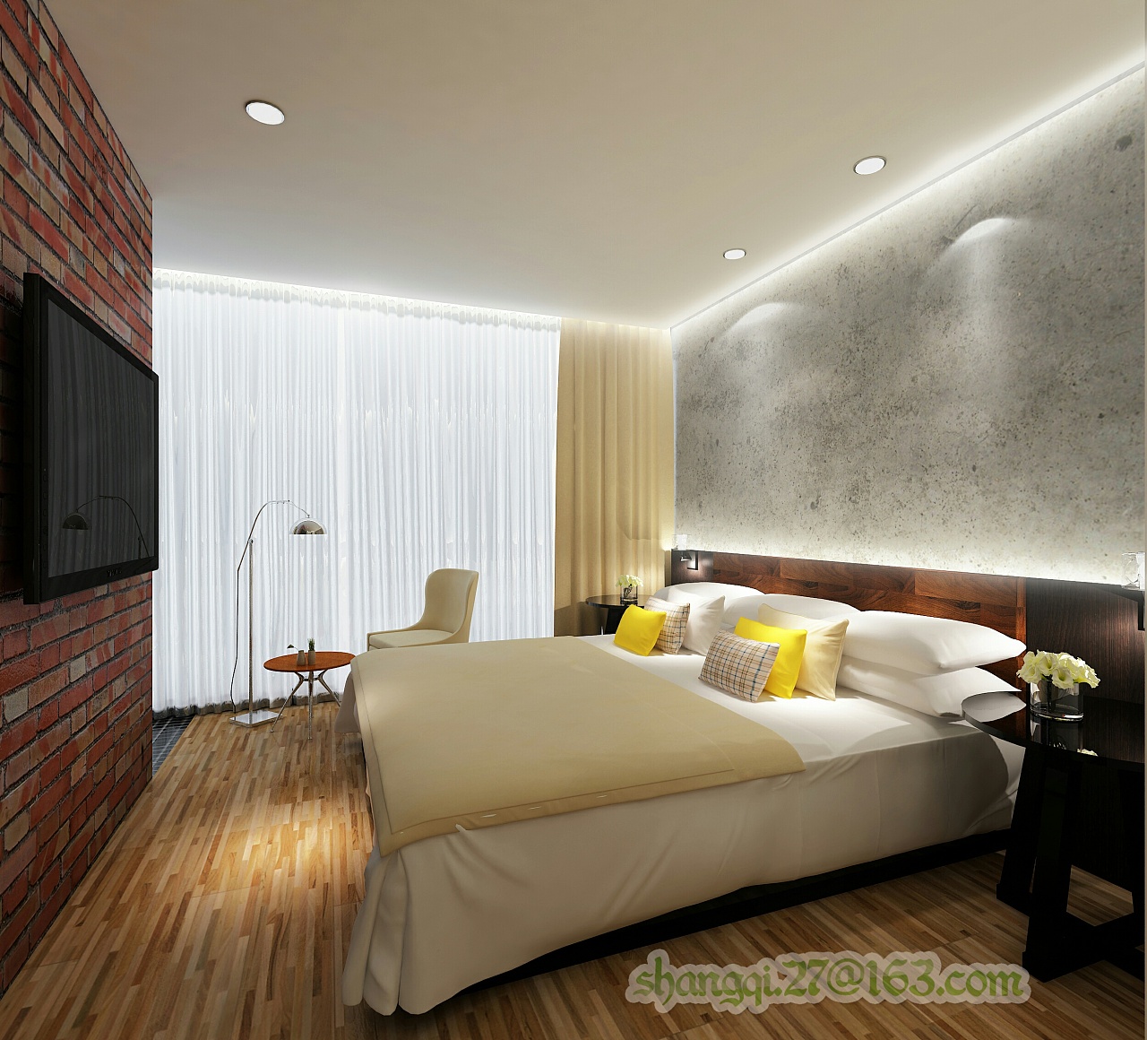 家庭旅馆…室内设计效果图
