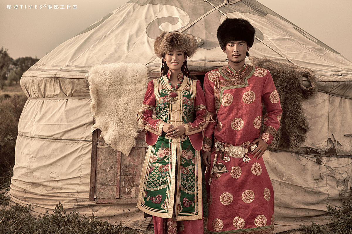 图腾---记实2019年蒙古族婚礼秀-草原元素---蒙古元素 Mongolia Elements