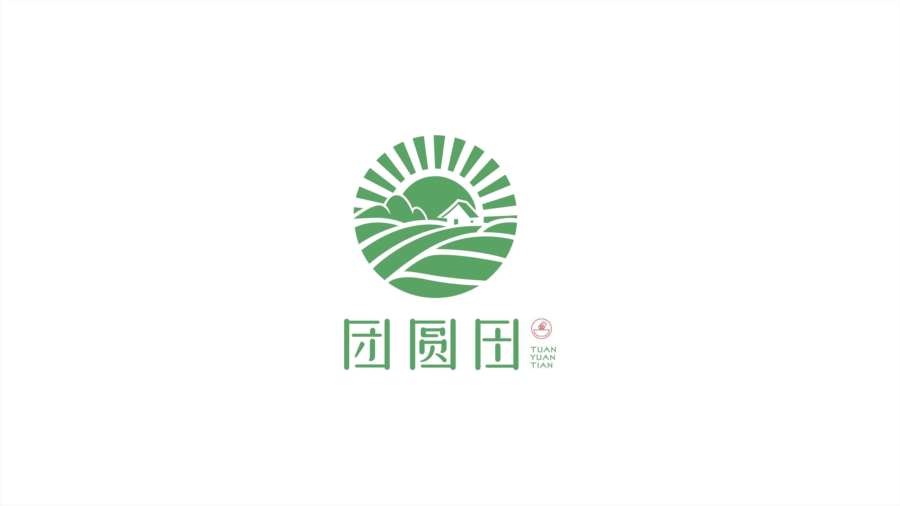 谷物类农产品logo及部分vis应用