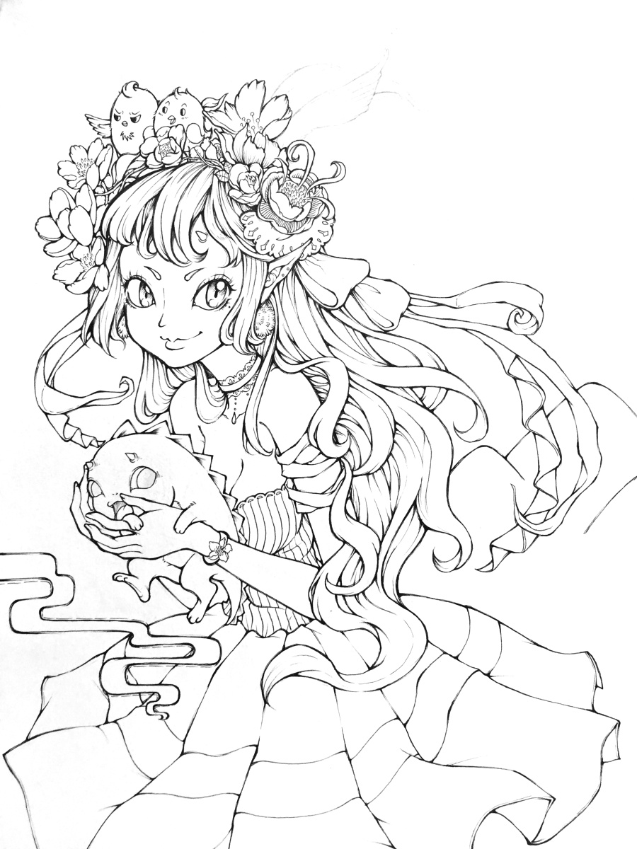 What a gift!|其他绘画|插画|amuamu - 原创设计