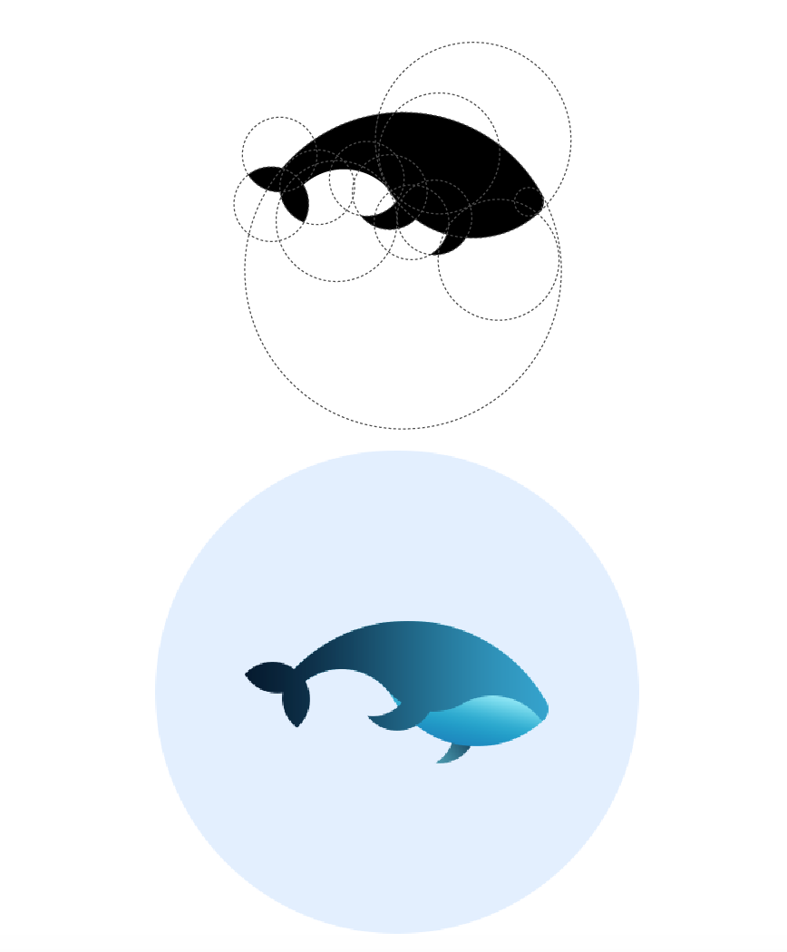 鲸鱼-黄金分割|图标|UI|HemiUI - 原创设计作品 -
