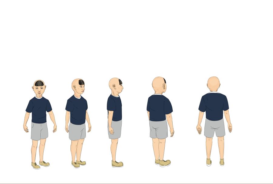 原创动画短片里面的人物设计|二维动画|动漫|m