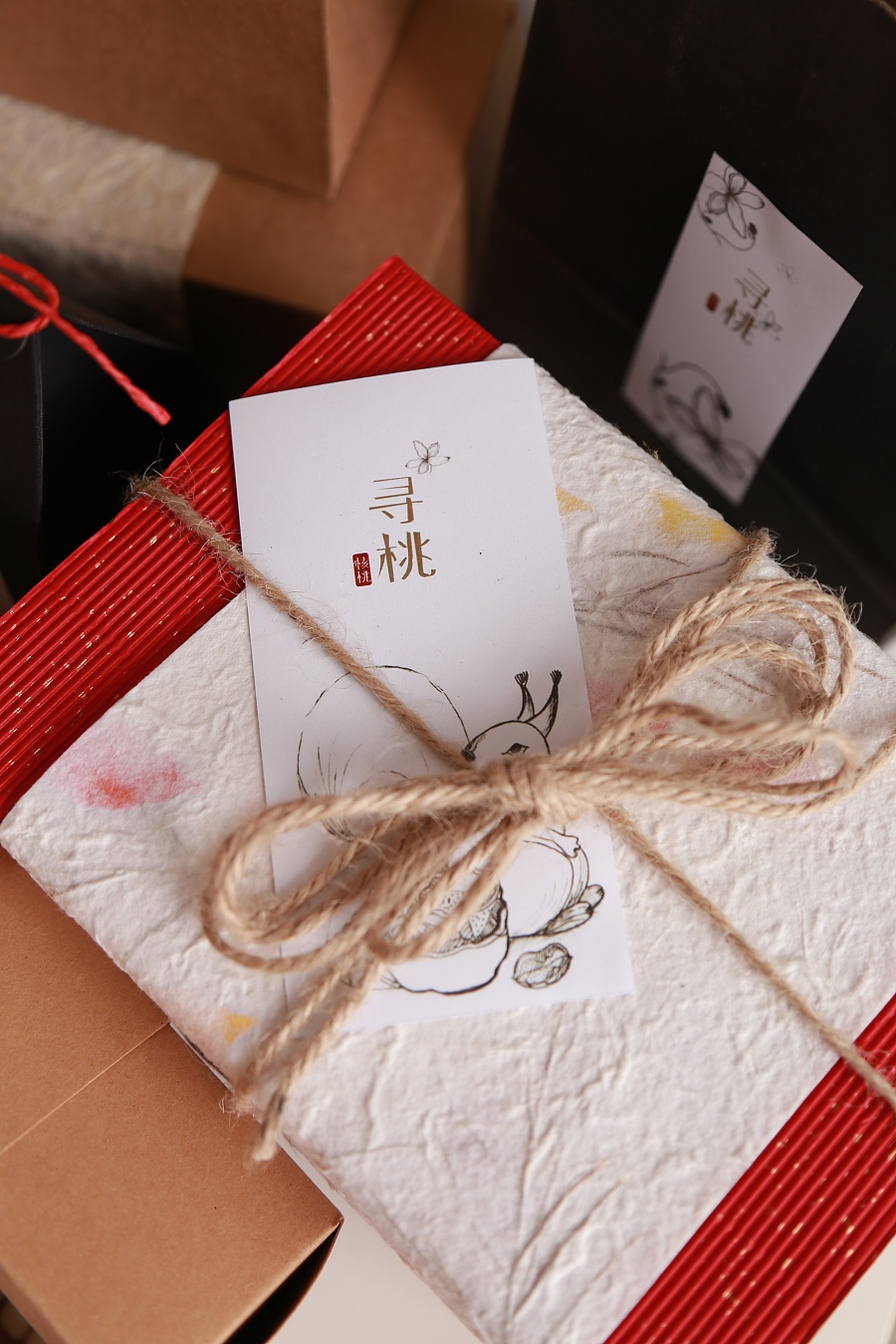 寻桃(重庆合川桃片包装)|包装|平面|豆芽xx - 原创