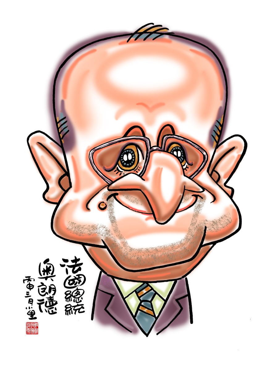 鲤鲲作品《20国集团领导人漫画合集》|肖像漫