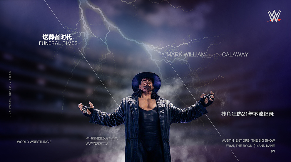 WWE部分超级巨星平面海报原创设计|平面|宣传品|A老猫 - 原创作品 - 站酷 (ZCOOL)