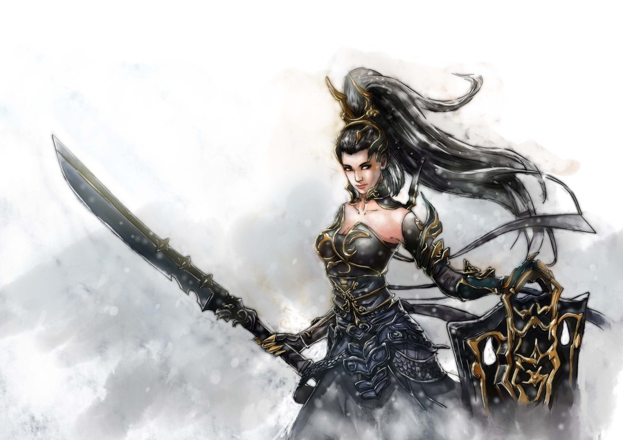 苍云~|绘画习作|插画|rmrm - 原创设计作品 - 站酷