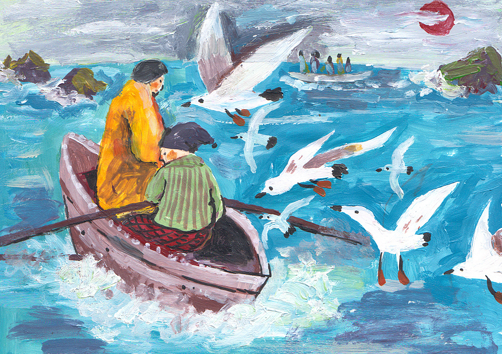 一些丙烯画|插画|儿童插画|潘类类 - 原创作品 - 站酷 (ZCOOL)