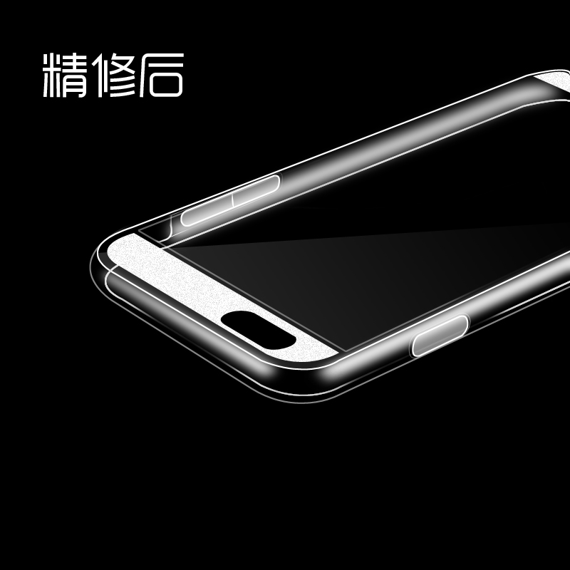 iPhone6透明手机壳精修|海报|平面|liuxuejowo -