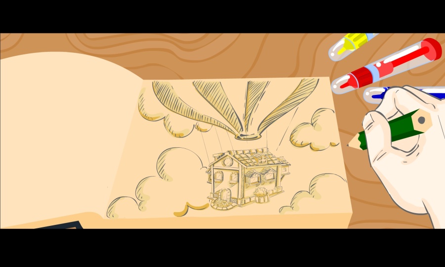 梦想家培训机构动画宣传片|二维动画|动漫|塑料