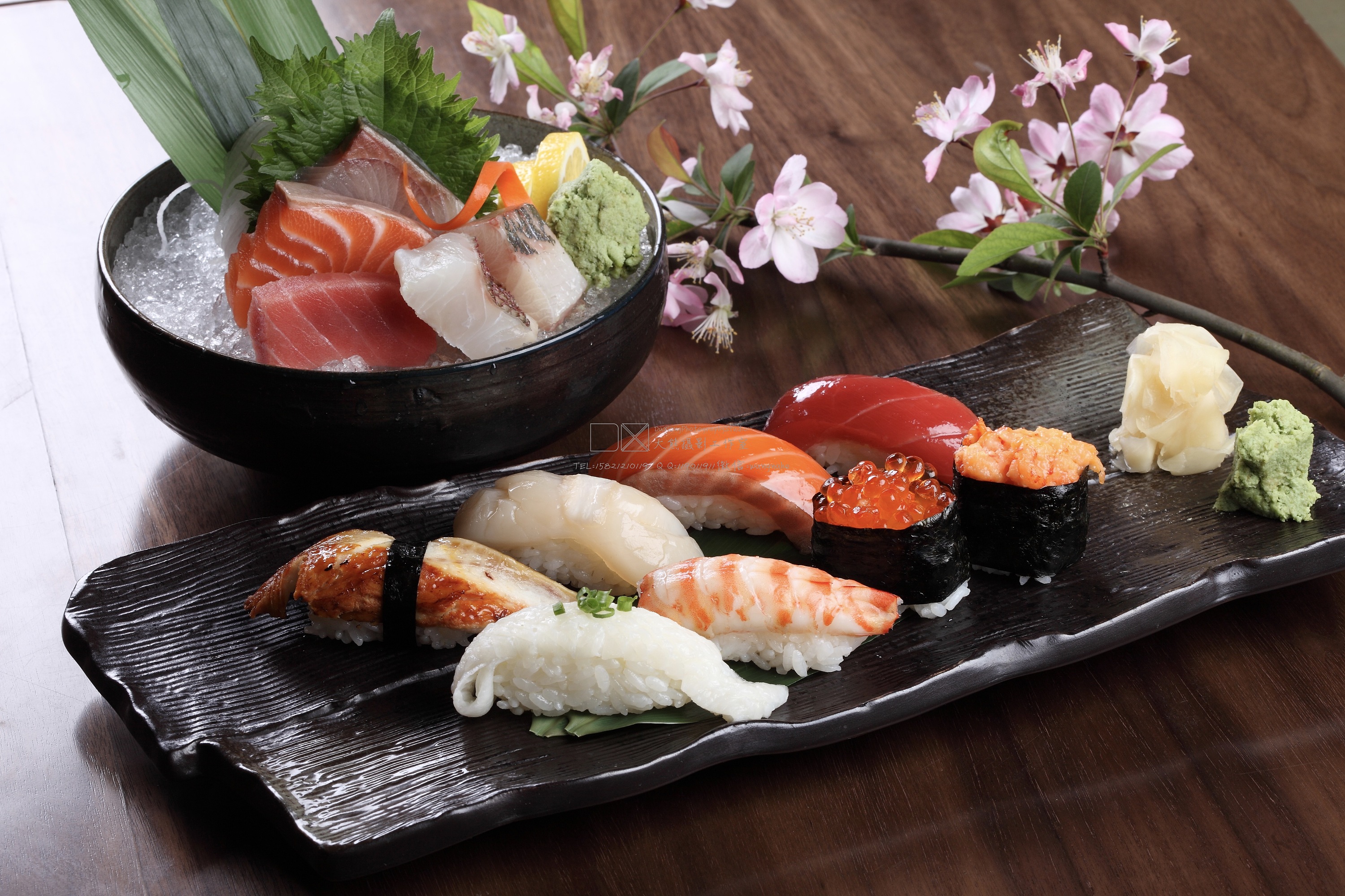 静物产品美食产品摄影-日料寿司
