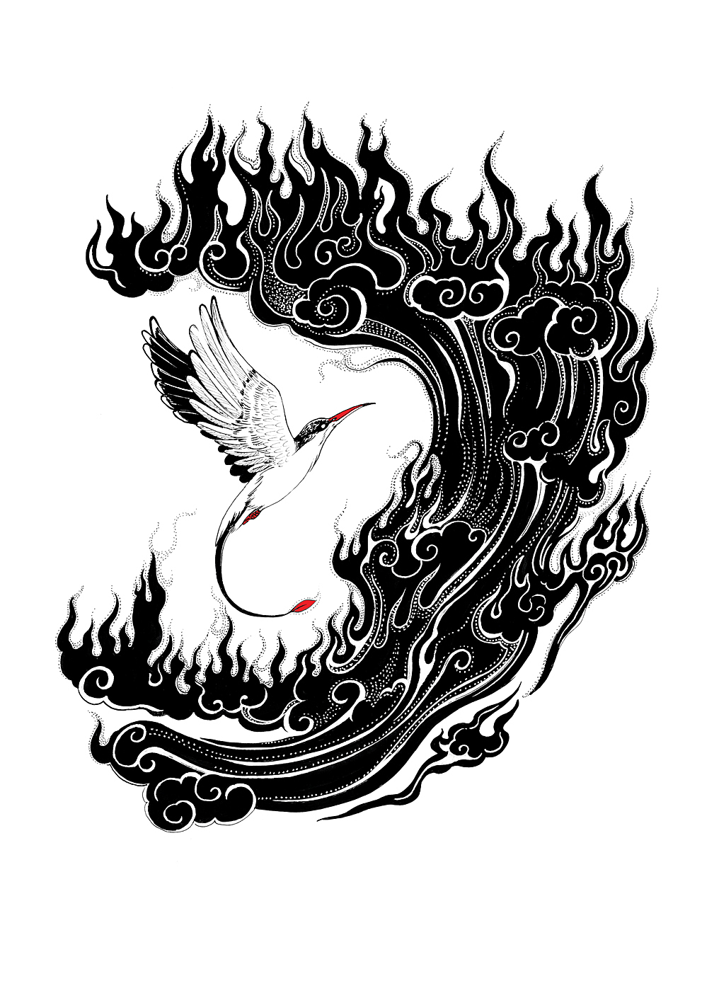 山海经十二祖巫囹 a_根据山海经重绘古地图_阿长与《山海经》_萌萌山海经