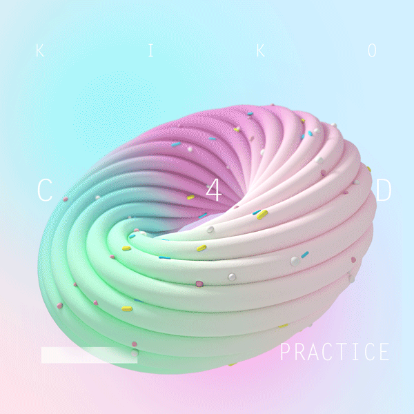 c4d 甜甜圈 - 原创作品 - 站酷(zcool)