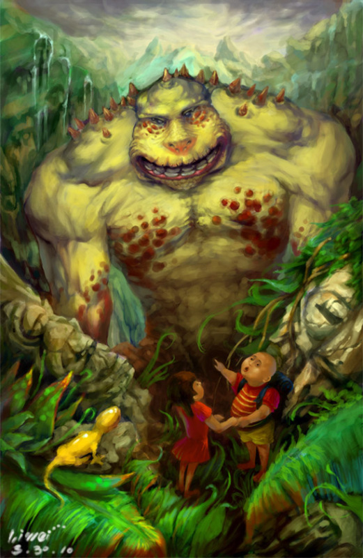 小伙伴|商业插画|插画|xyq431952 - 原创设计作