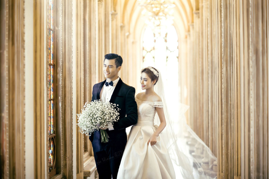 #诺江拾光婚纱摄影#巴洛克音乐教堂|人像|摄影