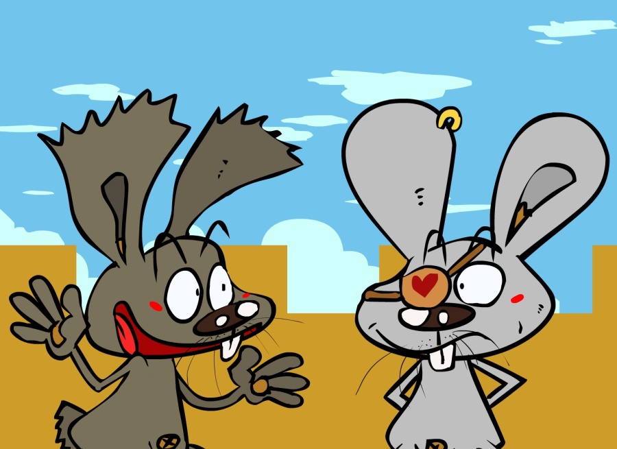 兔匪匪找不同系列90|单幅漫画|动漫|兔匪匪 - 原