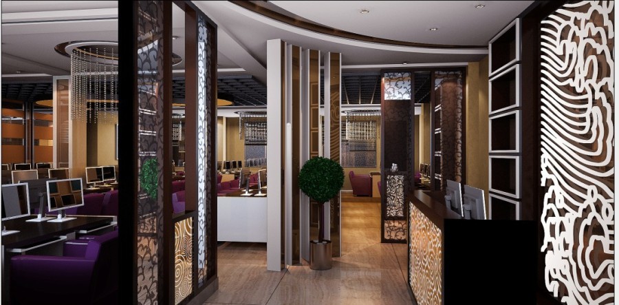 青铜峡游戏主题网咖设计《我们的游戏世界》|