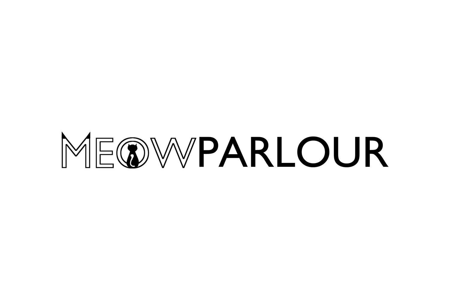 「meow parlour品牌形象设计」猫咖vi