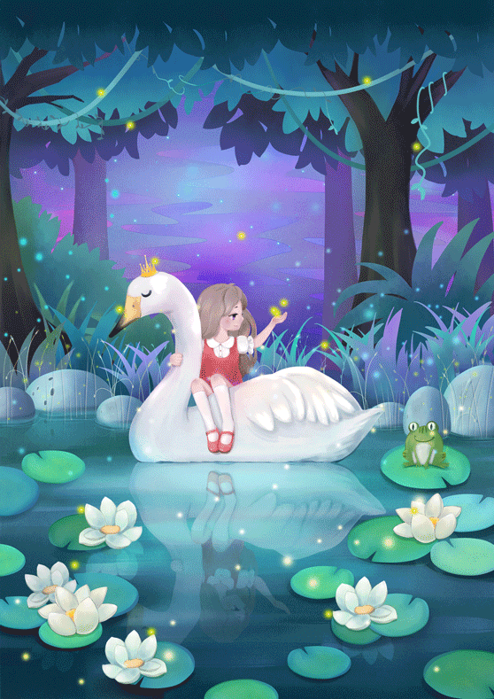 四季童话|插画|商业插画|另一个喵 - 原创作品 - 站酷 (zcool)