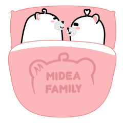 midea family 表情包