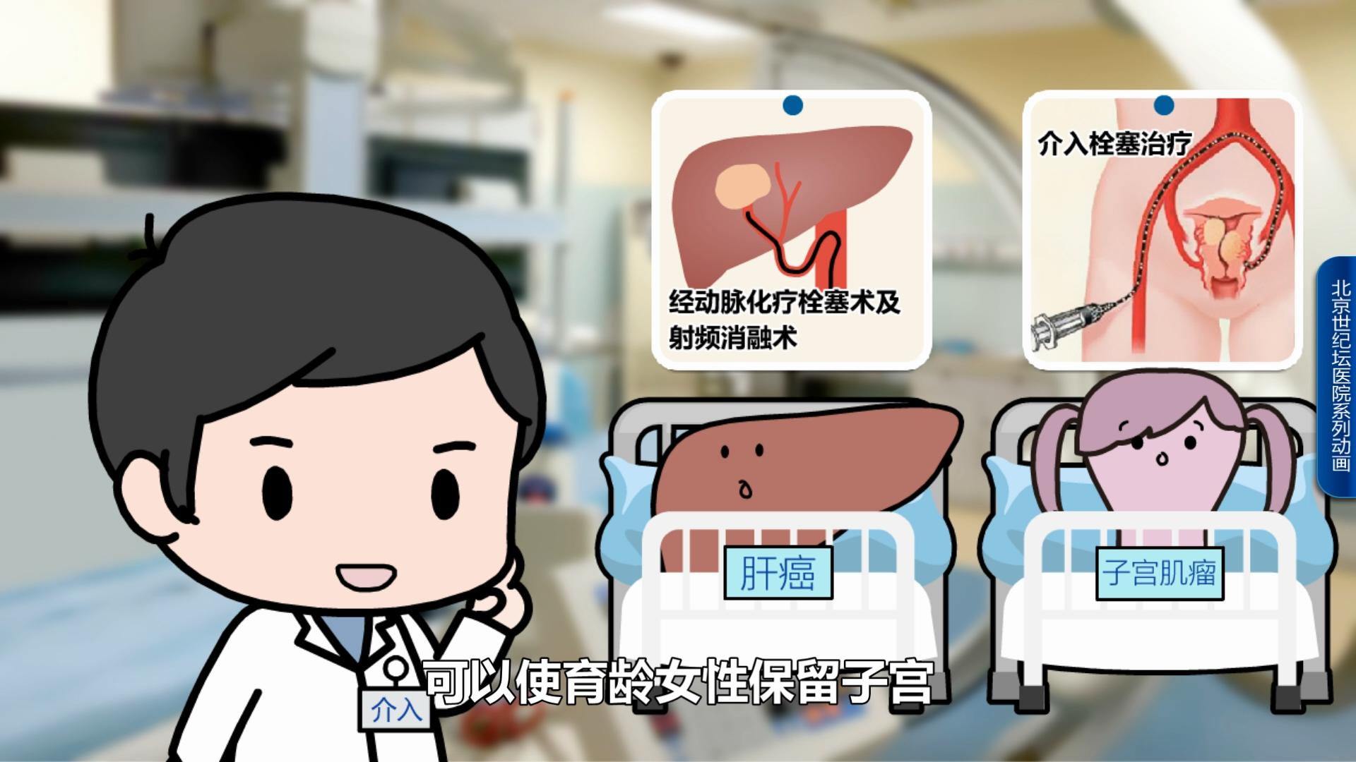 医院科普系列动画-说说介入治疗