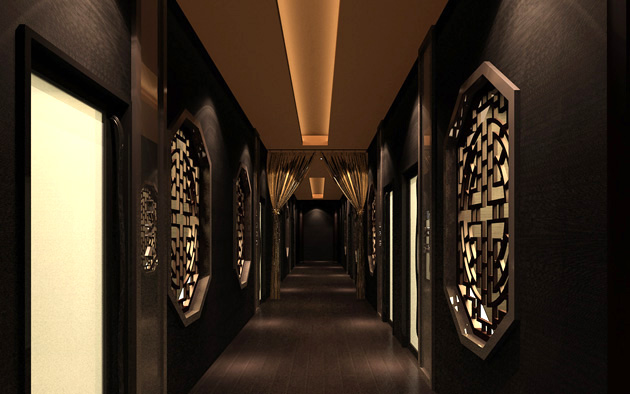 里专业足浴会所装修设计公司《家富富桥足疗会