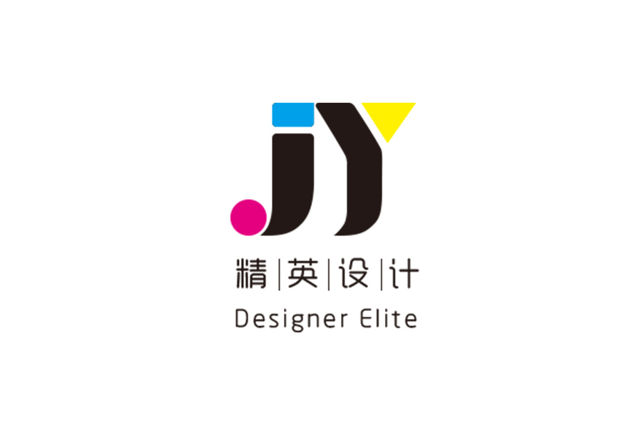 自我带盐,哈哈,logo是jy的造型,颜色分别是cmyk四原色,精英设计