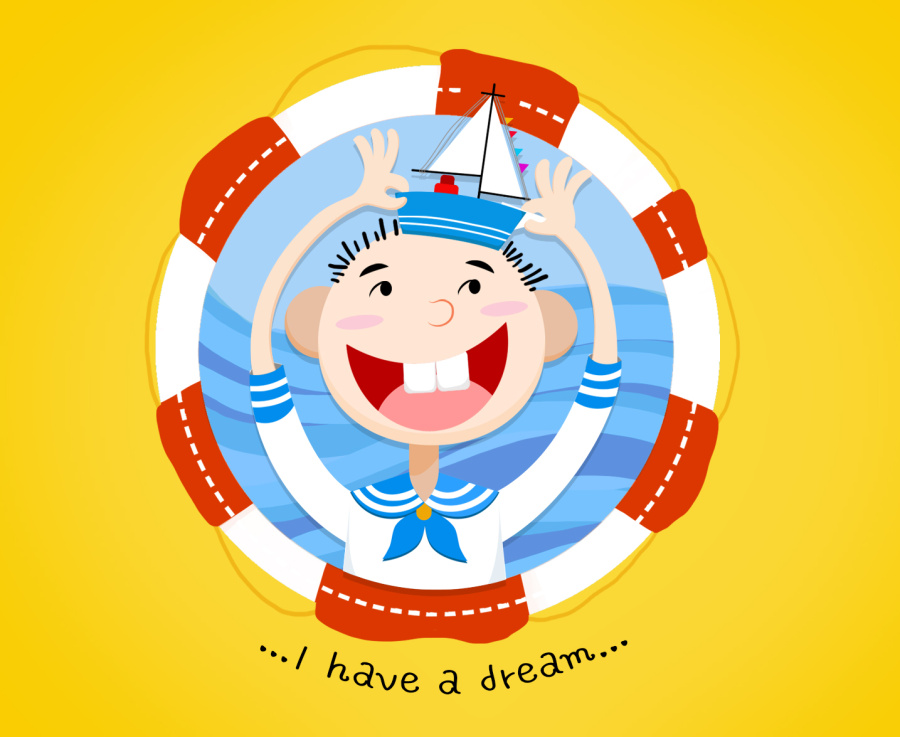 I have a dream儿时梦想总是诗|其他绘画|插画|麦小麦Madeline - 原创设计作品 - 站酷 (ZCOOL)
