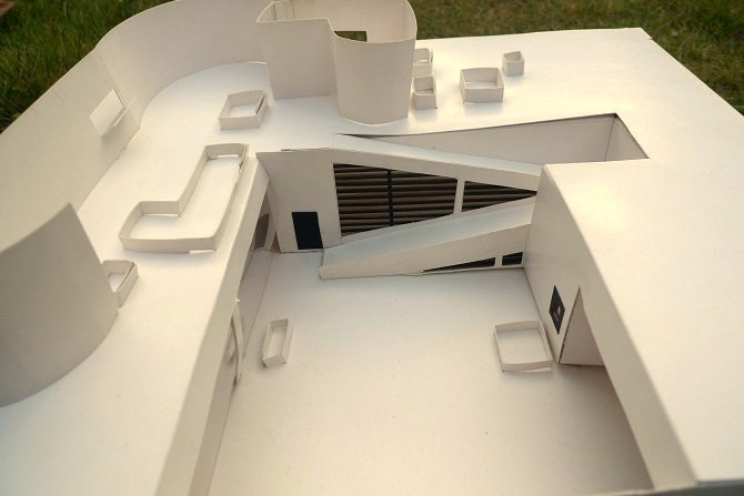 萨伏伊别墅模型 | villa savoy model