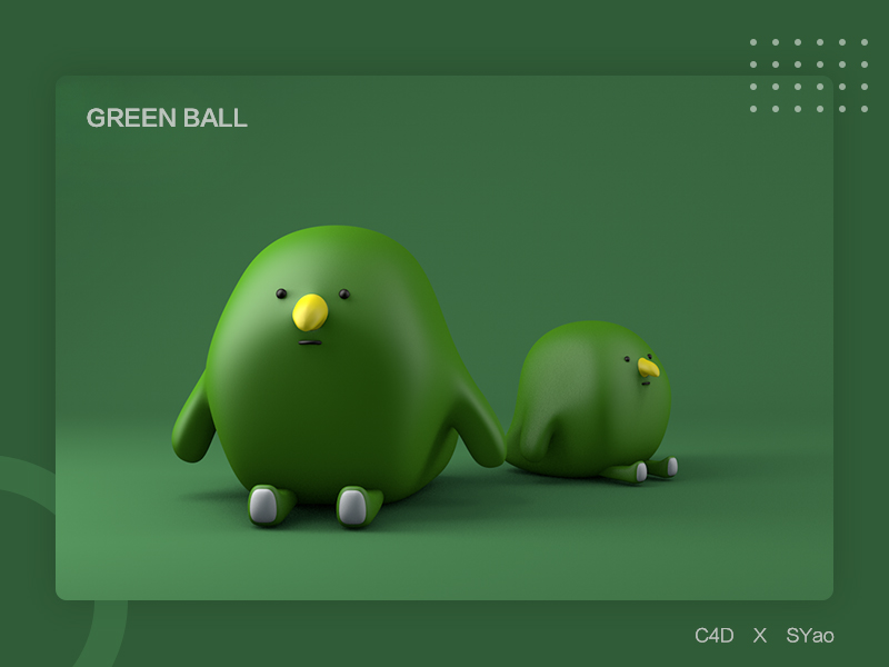 查看《c4d 卡通小练习》原图,原图尺寸:800x600