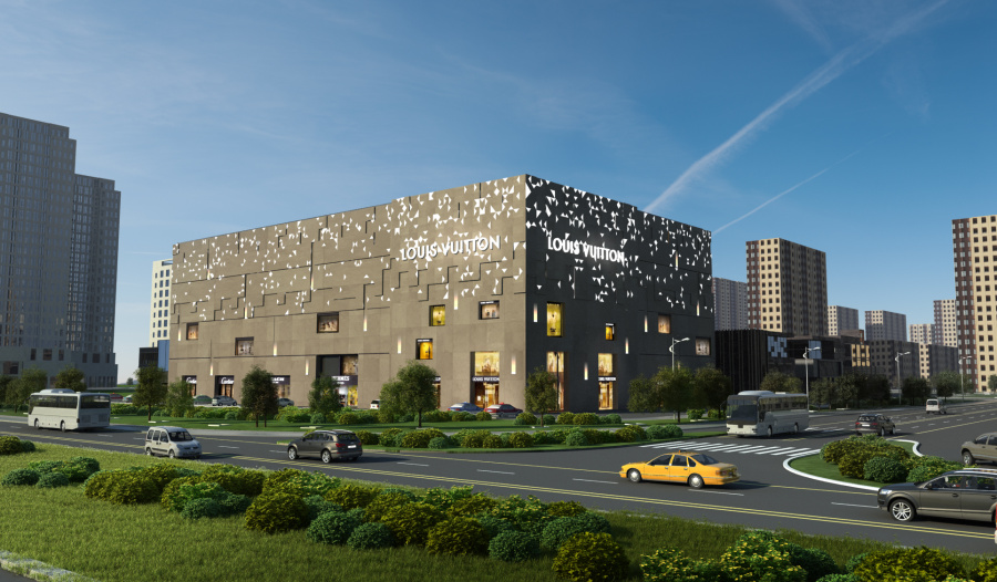 北湖科技城 建筑表现效果图|建筑\/空间|三维|SS