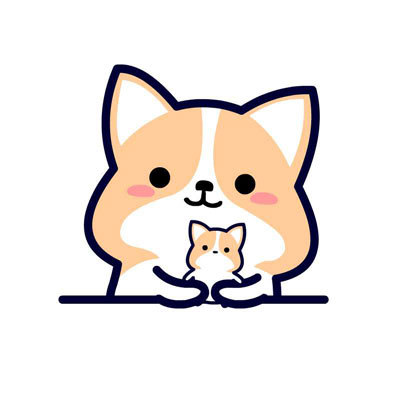 柯基咯叽头像第二波|动漫|网络表情|小小黄小小