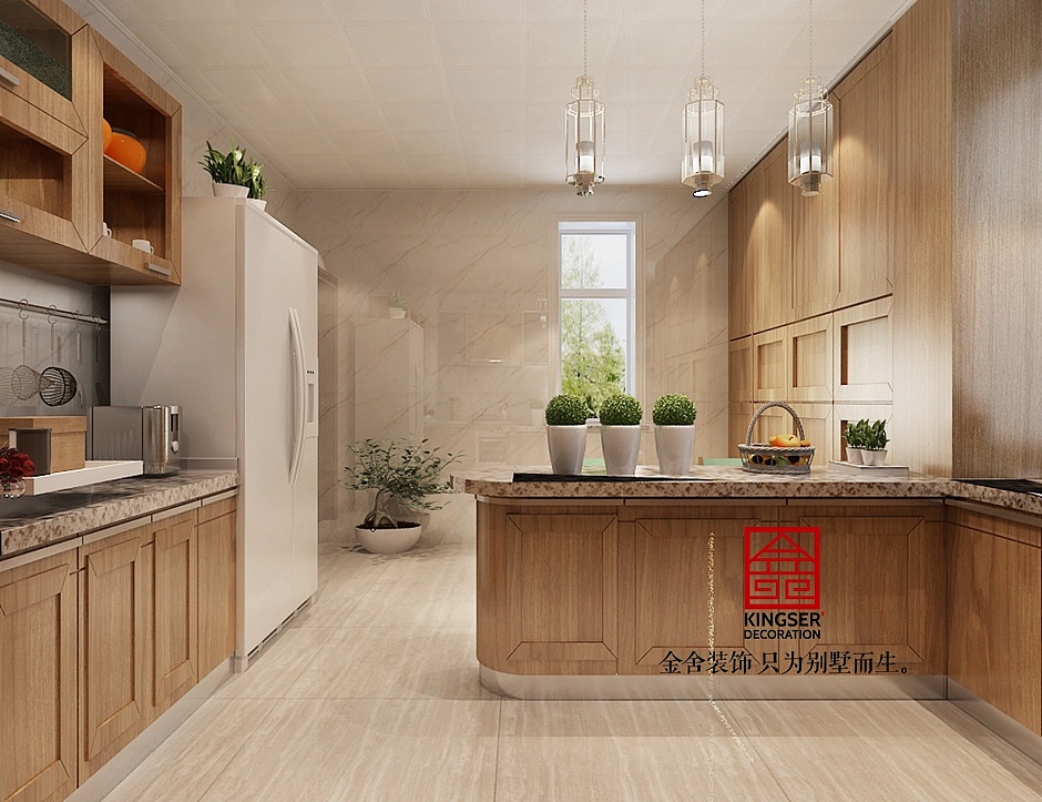 石家庄德贤公馆212新中式案例效果图