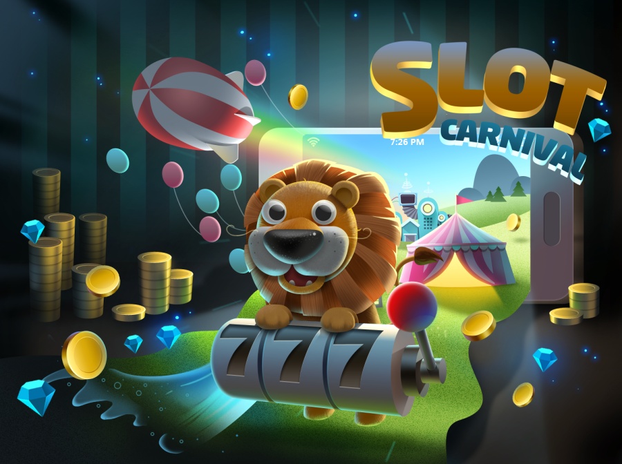 老虎机游戏海报|海报|平面|Sampson_zfx - 原创