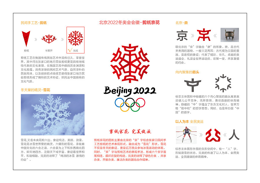 山の作品-2022北京冬奥会会徽设计