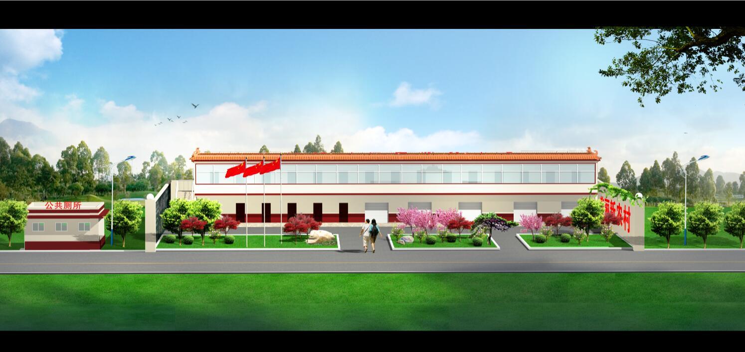 新农村建筑外观效果图