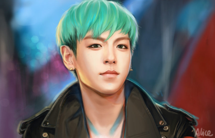 崔贤胜 TOP|绘画习作|插画|曾圣熙Alice - 原创设