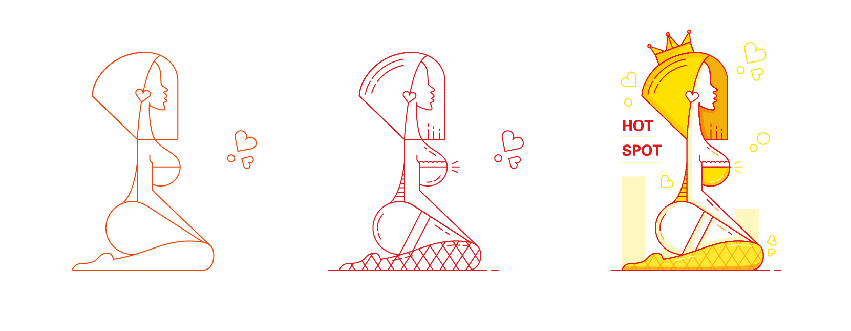 ai进阶线条人物