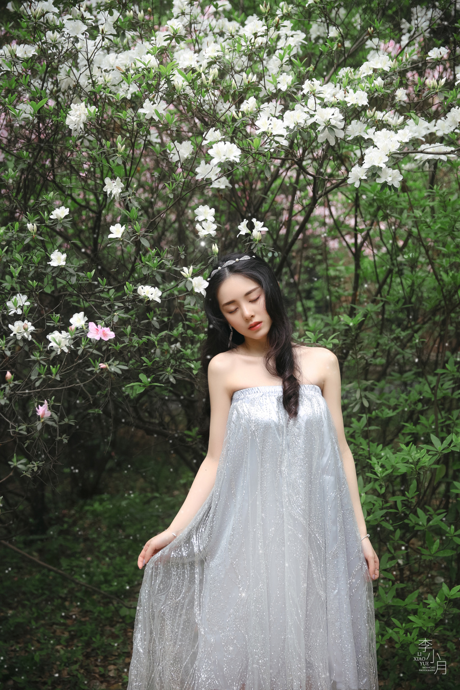 你的泪光,柔弱中带伤。|人像|摄影|李小月 - 原创