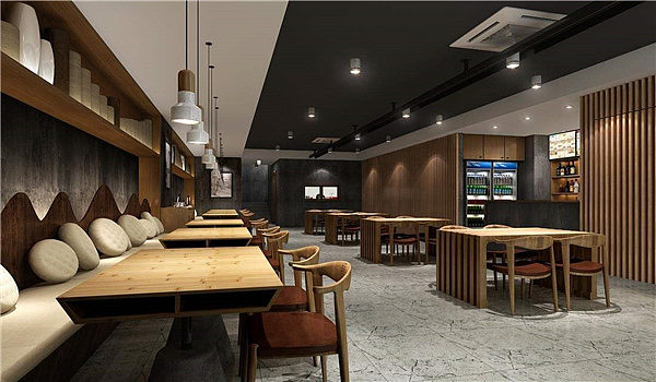 重庆餐厅装修/餐厅设计/餐厅设计效果图|空间|室内|鼎